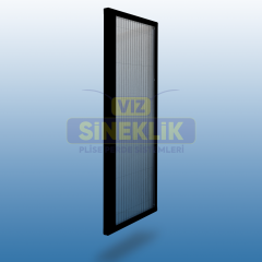 Kapı Plise Sineklik Siyah - 65-74 - 200-209