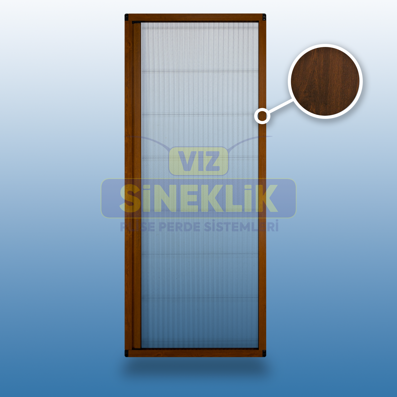 Kapı Plise Sineklik Fındık - 85-94 - 190-199